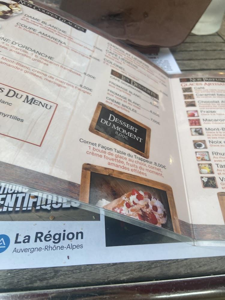 La Table du Trappeur - Menu Image 4